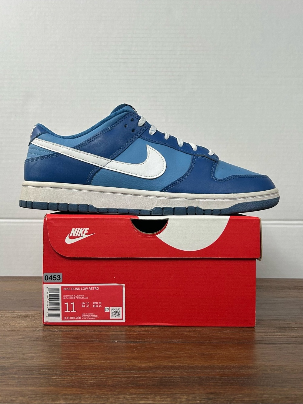Nike Dunk Low Dark Marina Blue M11/W12.5